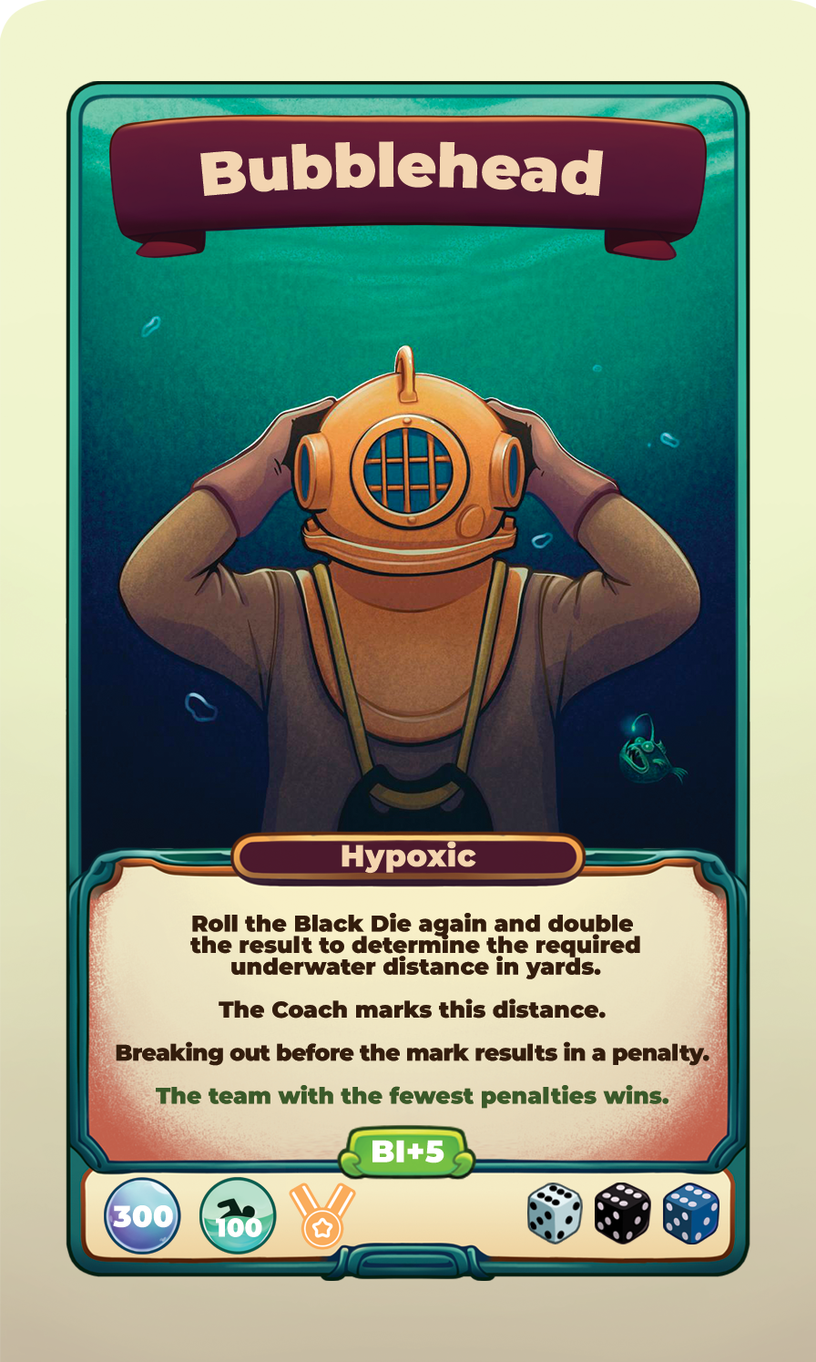 Bubblehead challenge card